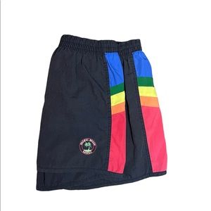 Vintage Rainbow Swim Shorts